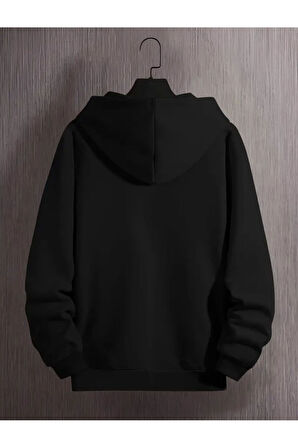 Eşsiz Desen Kalın İçi Yumuşacık Sweatshirt