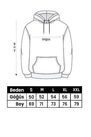 Eşsiz Desen Kalın İçi Yumuşacık Sweatshirt