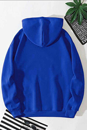 Peluş Ayı Baskılı Kapüşonlu Sweatshirt