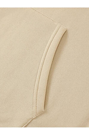 Noel Baskılı Kapüşonlu Sweatshirt