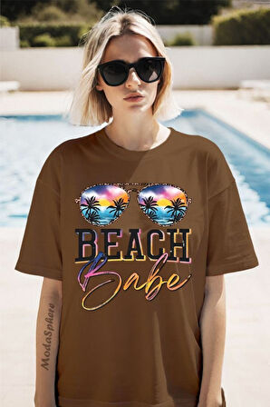 Baskılı Unisex Oversize Tişört
