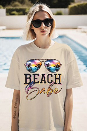 Baskılı Unisex Oversize Tişört