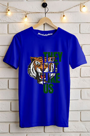 They not like us Baskılı Unisex Oversize Tişört