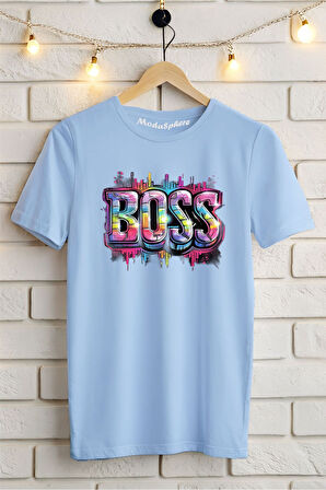 Baskılı Unisex Oversize Tişört