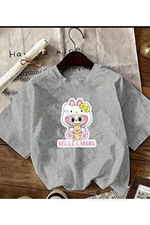 Baskılı Unisex Oversize Tişört