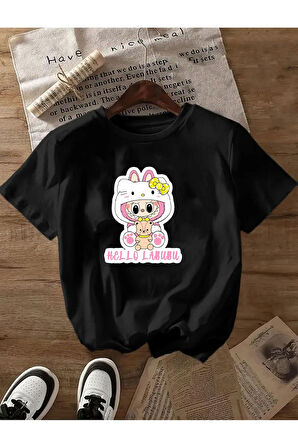 Baskılı Unisex Oversize Tişört