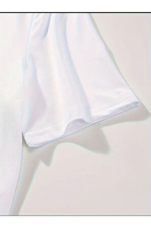 Baskılı Unisex Oversize Tişört