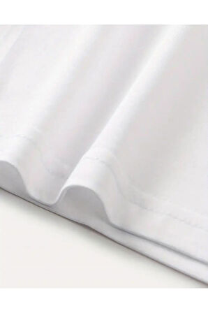 Baskılı Unisex Oversize Tişört