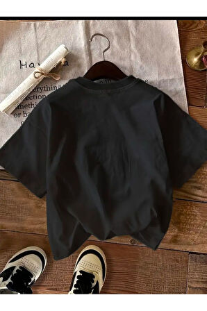 CİAO YAZI DETAYLI OVERSIZE T-SHIRT