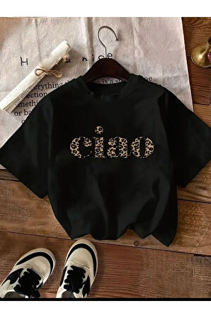 CİAO YAZI DETAYLI OVERSIZE T-SHIRT
