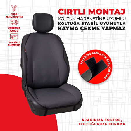 Düz Siyah Jakar Dokuma