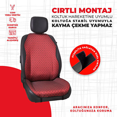 Kareli Bordo Jakar Dokuma