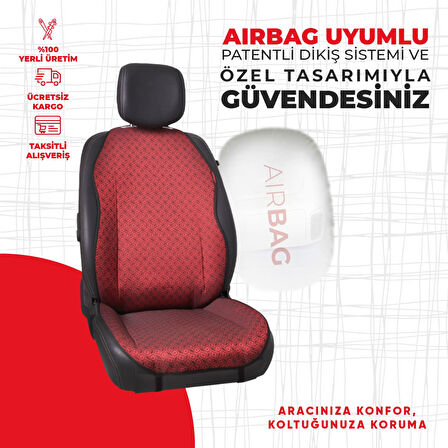 Kareli Bordo Jakar Dokuma