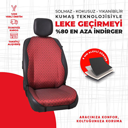 Kareli Bordo Jakar Dokuma