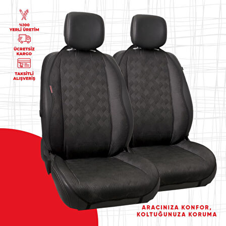 Siyah Dört Çizgili Jakar Dokuma