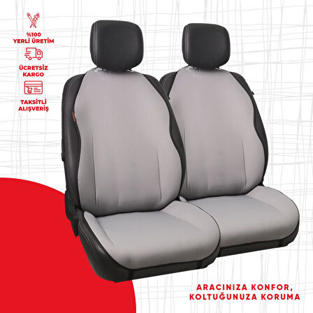 Düz Gri Jakar Dokuma