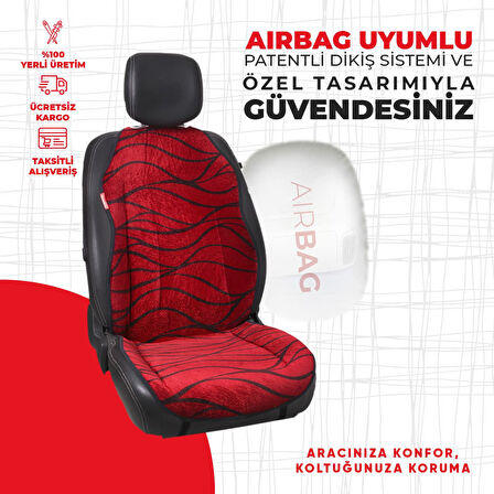 Bordo Tay Tüyü Minder