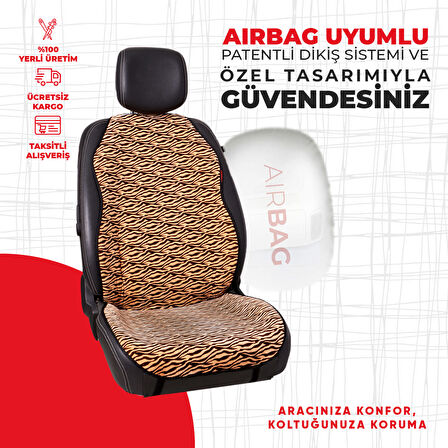 Leopar Tay Tüyü Minder