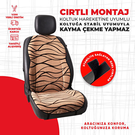 Leopar Tay Tüyü Minder