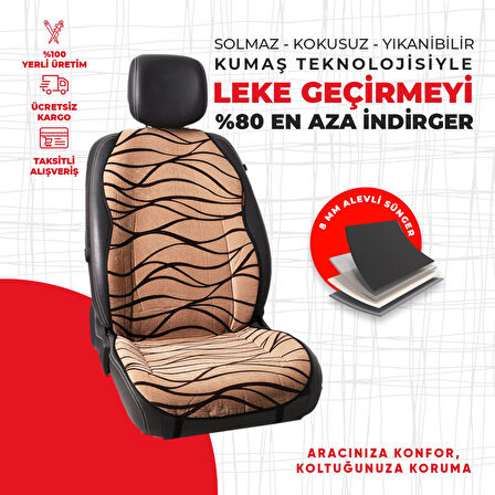 Leopar Tay Tüyü Minder