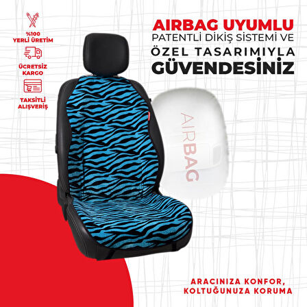 Mavi Tay Tüyü Minder