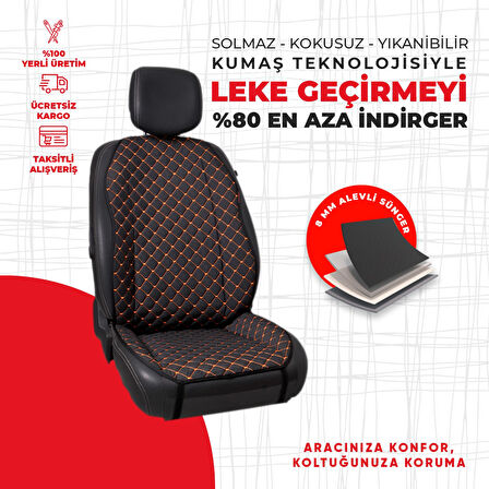 Mavi Kapitone Siyah Suni Deri