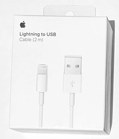 Apple MD819ZM/A Lightning USB Kablosu, 2 m