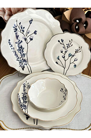 Yemek Takımı 24 Parça 6 Kişilik Spring Branch