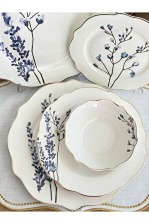 Yemek Takımı 24 Parça 6 Kişilik Spring Branch