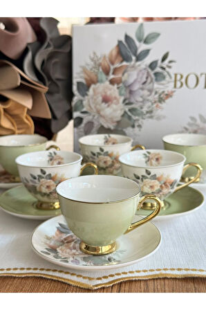 Botania 6'lı Kahve Seti