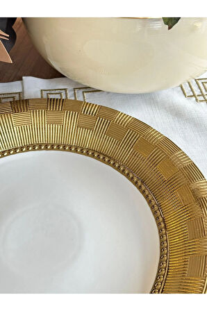 Stella Yuvarlak Servis Tabağı