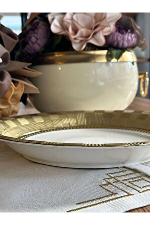 Stella Yuvarlak Servis Tabağı