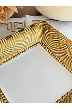 Stella Kare Servis Tabağı