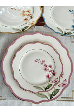 Yemek Takımı 24 Parça 6 Kişilik Colorful Garden