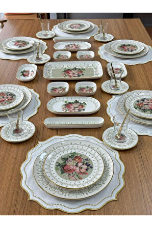 Kahvaltı Takımı 47 Parça 6 Kişilik Glorya