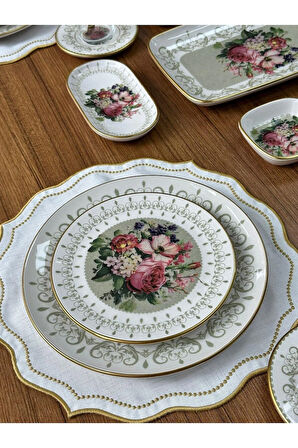 Kahvaltı Takımı 47 Parça 6 Kişilik Glorya