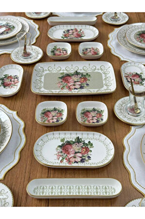 Kahvaltı Takımı 47 Parça 6 Kişilik Glorya