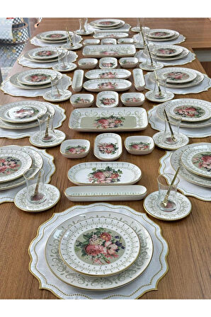 Kahvaltı Takımı 94 Parça 12 Kişilik Glorya