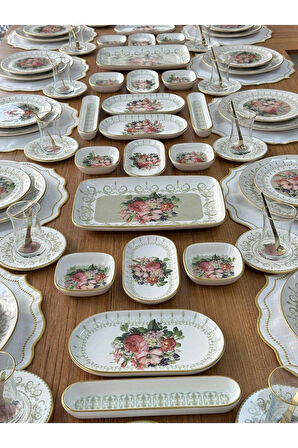 Kahvaltı Takımı 94 Parça 12 Kişilik Glorya