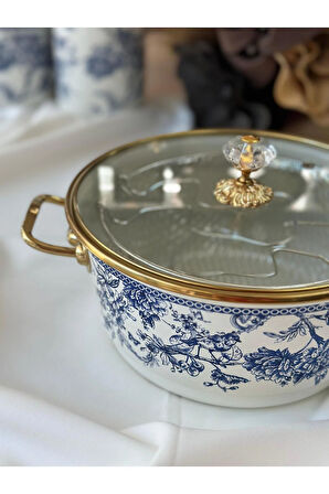 Blue Life Emaye Kızartma Tenceresi 22 Cm