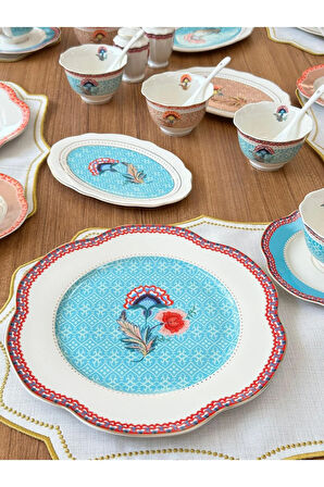 Kahvaltı Takımı 42 Parça 6 Kişilik Porio