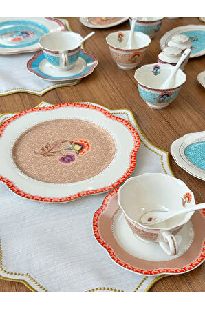 Kahvaltı Takımı 42 Parça 6 Kişilik Porio