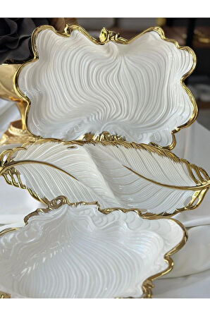 Albero Servis Sunum Seti 3 Parça