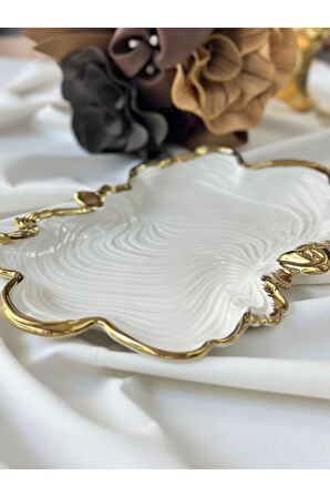 Albero Dikdörtgen Sunum Tabak 39 Cm