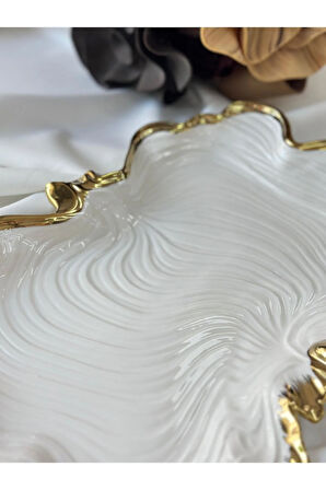 Albero Dikdörtgen Sunum Tabak 39 Cm