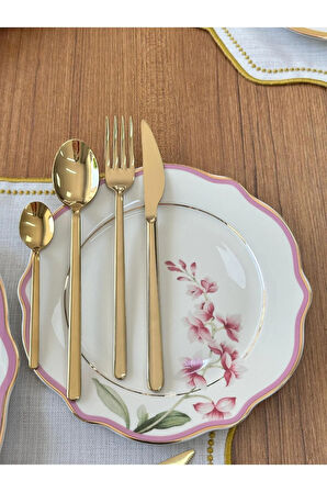 Yemek Takımı 80 Parça 6 Kişilik Colorful Garden