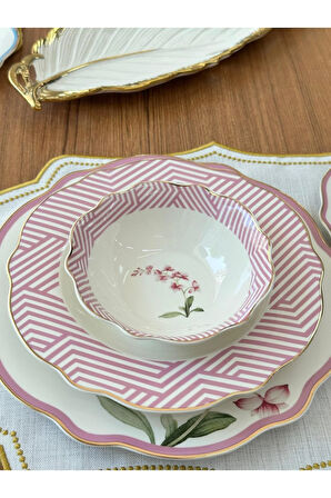 Yemek Takımı 33 Parça 6 Kişilik Colorful Garden