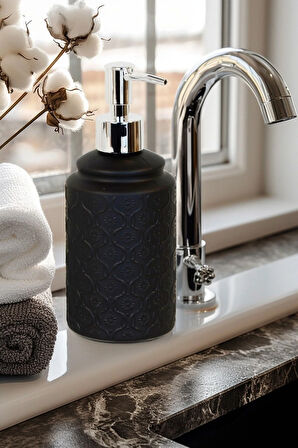 450 ml Tezgah Üstü Cam Lara Banyo Mutfak Sıvı Sabunluk