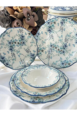 Kosova Yemek Takımı 24 Parça 6 Kişilik Serenita