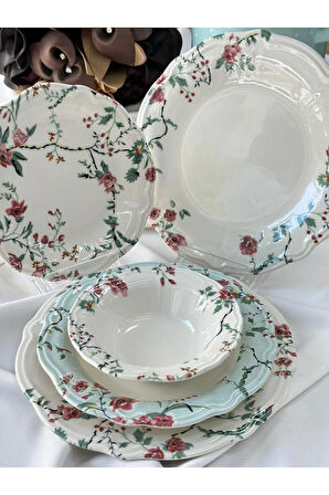 Kosova Yemek Takımı 24 Parça 6 Kişilik Bellora